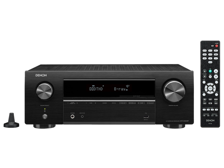 AVR-X550BT, 黑色, dynamic